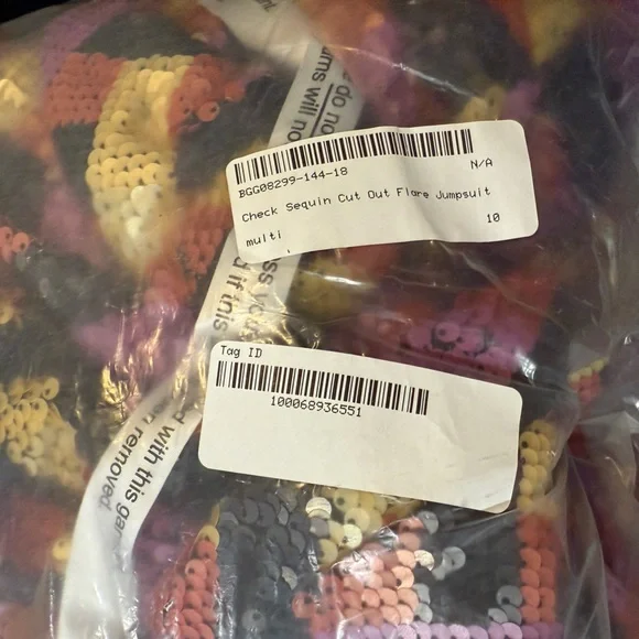 Nasty Gal Multicolor Sequin Jumpsuit - Picture 5 of 5